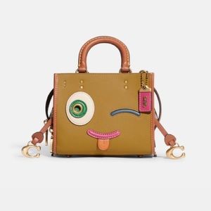 Coachies Rogue 17 In Signature Textile Jacquard With Winkie New